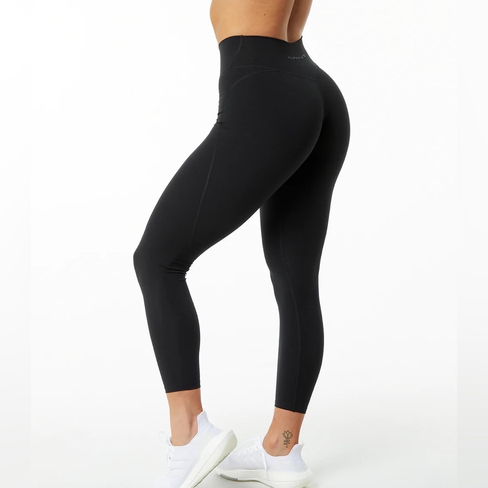 Alphalete Athletics Surface Power Legging 27" - Black, XS, LIKE NEW